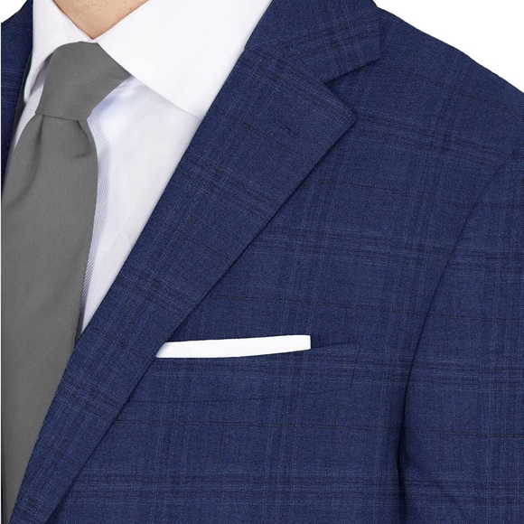 DKNY Blue Sport Coat Classic Blazer - Picture 5 of 7